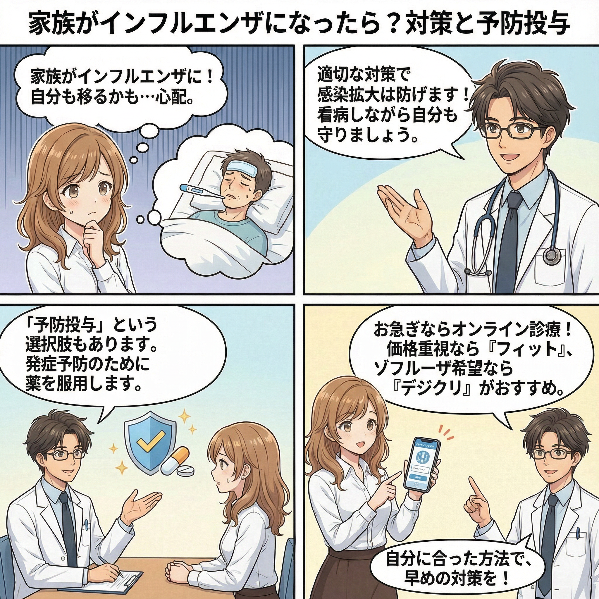 家族 インフルエンザ